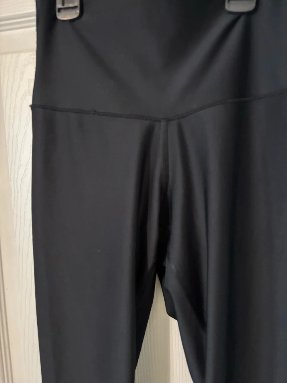 High-Waist Black Performance Leggings